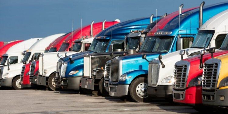 Commercial Truck Parking