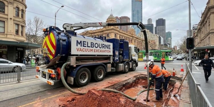 Vacuum Excavation Minimises Risk