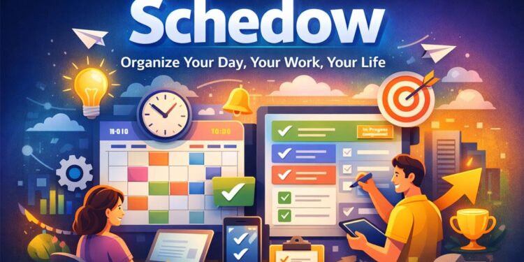 Schedow: The Easy Way to Organize Your Day, Your Work, and Your Life