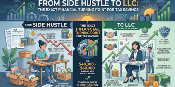 From Side Hustle to LLC: The Exact Financial Turning Point for Tax Savings