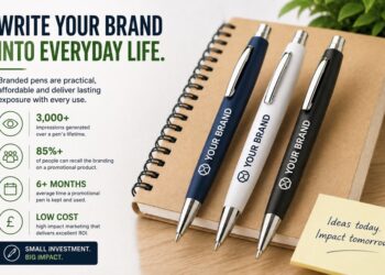 Write Your Brand Into Everyday Life: Why Branded Pens Still Lead the Way