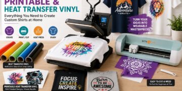 Complete Guide to Shirt Heat Press and Heat Transfer Vinyl for Custom Printing Business