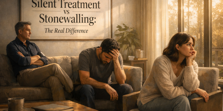 Silent Treatment vs Stonewalling