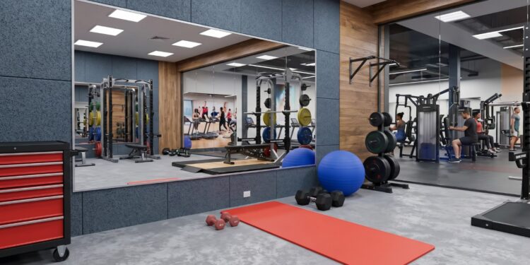 Gym Mirror 6ft x 4ft