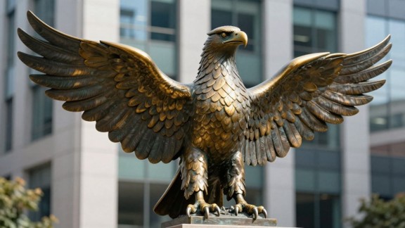 What Makes Eagle Statues a Meaningful Symbol of Success