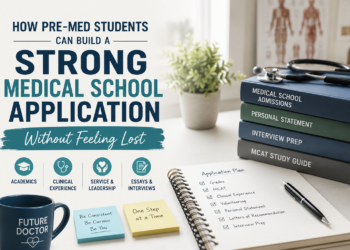 How Pre-Med Students Can Build a Strong Medical School Application Without Feeling Lost