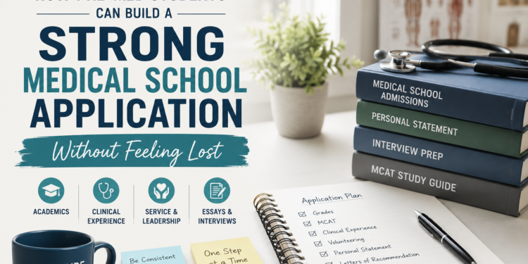 How Pre-Med Students Can Build a Strong Medical School Application Without Feeling Lost