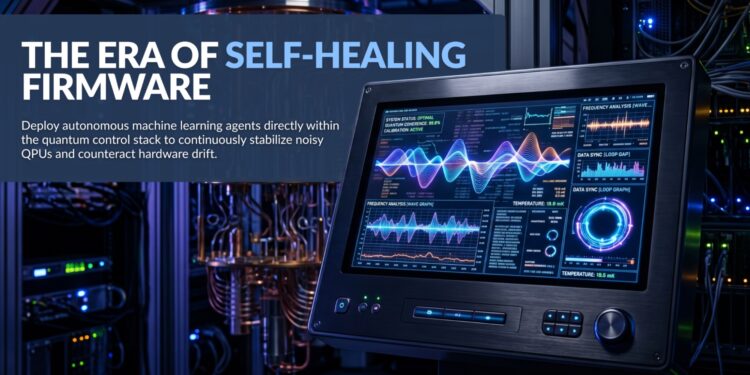Self-Healing Quantum Firmware: How AI Control is Stabilizing Noisy QPUs
