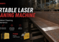 Portable Laser Cleaning Machine for On-Site Metal Cleaning and Maintenance