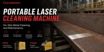 Portable Laser Cleaning Machine for On-Site Metal Cleaning and Maintenance