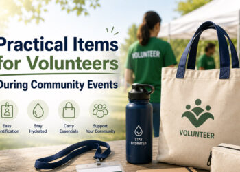 Practical Items for Volunteers During Community Events