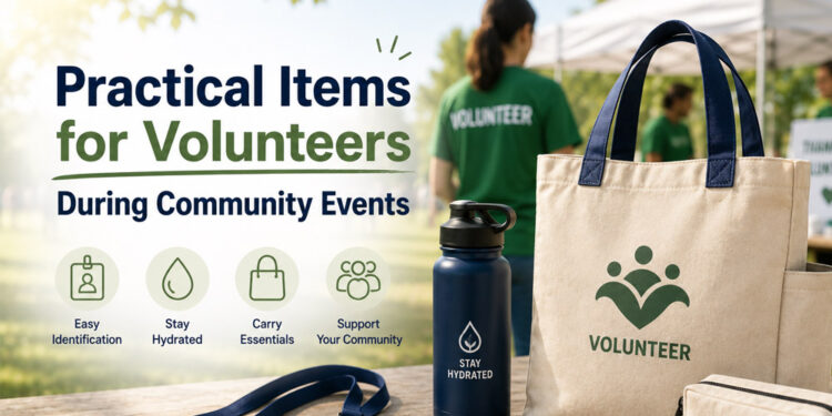Practical Items for Volunteers During Community Events