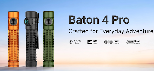 Why the Olight Baton 4 Pro Is the Perfect EDC Flashlight