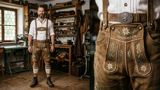 Men’s Authentic Lederhosen 2026: How to Identify Real Bavarian Construction