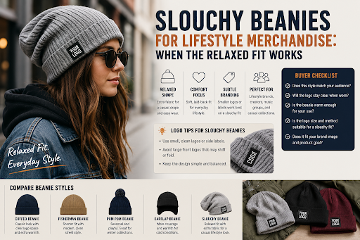 Slouchy Beanies for Lifestyle Merchandise: When the Relaxed Fit Works