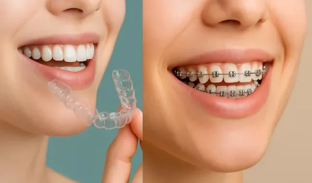 Invisalign vs Fixed Braces