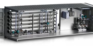 QILEE Containerized Water Treatment System with integrated treatment equipment