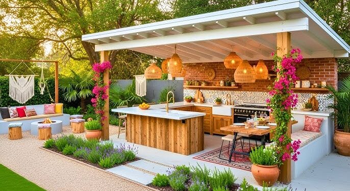 Modern Gas Grill