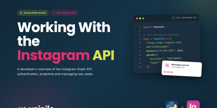 Working With the Instagram API: A Developer's Overview