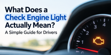 What Does a Check Engine Light Actually Mean? A Simple Guide for Drivers