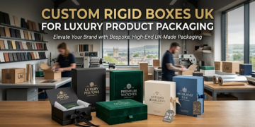 Custom Rigid Boxes UK for Luxury Product Packaging